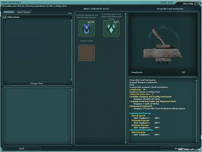 Projectile Feed Mechanism (Schematic) - SWGANH Wiki